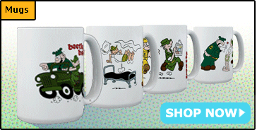 Beetle Bailey Mugs and Gifts