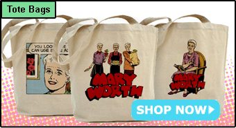 Mary Worth Tote Bags