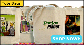 Pardon My Planet Tote Bags