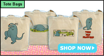 Todd The Dinosaur Tote Bags